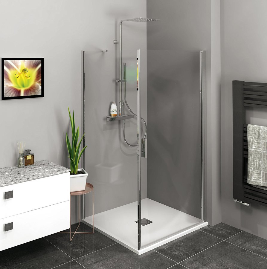 Polysan ZOOM čtvercový sprchový kout 800x800mm L/P varianta