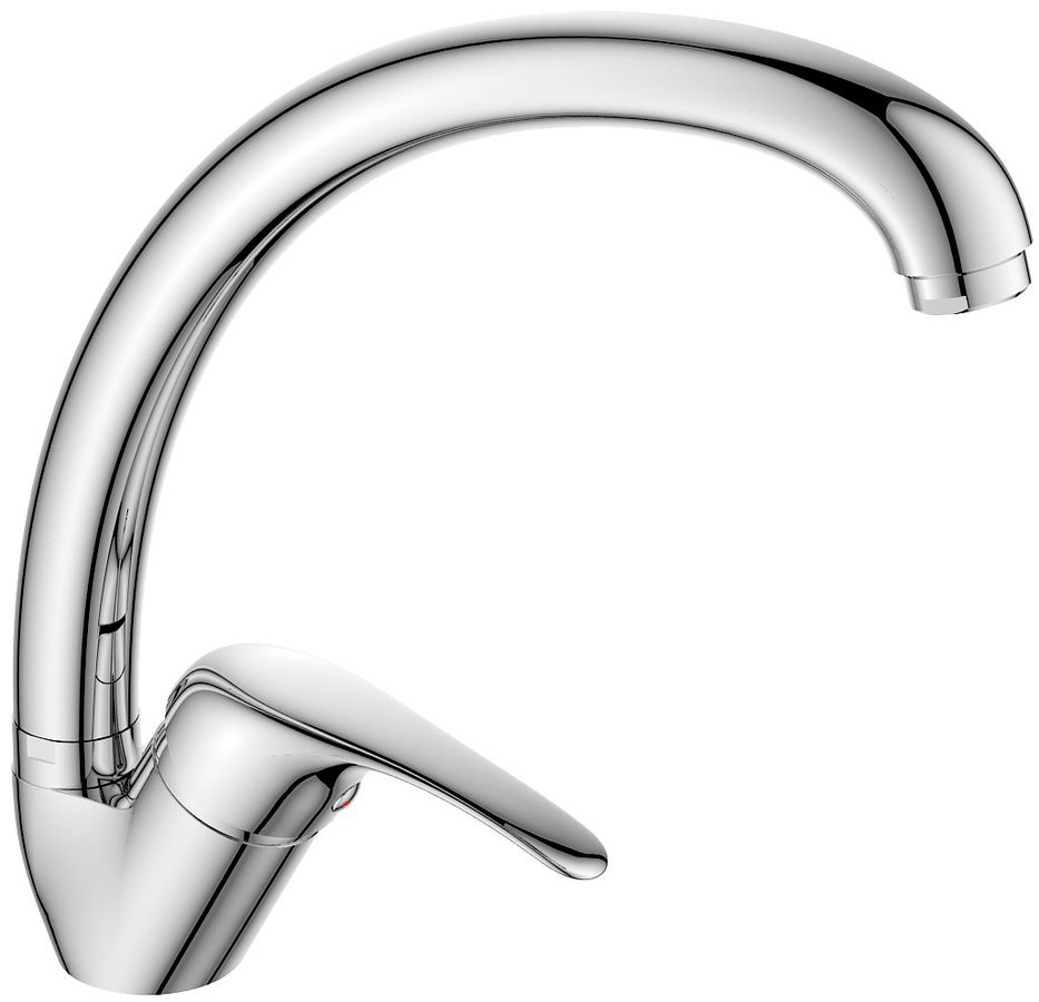Aqualine KASIOPEA 35 stojánková dřezová baterie, vysoké ramínko, chrom