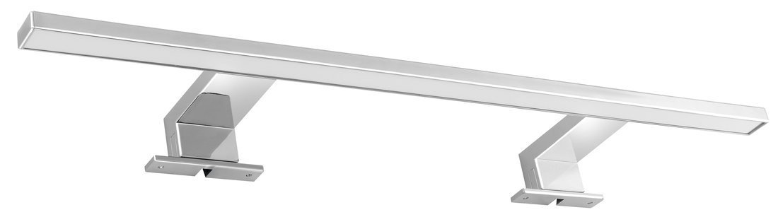 Aqualine SERAPA LED svítidlo, 9W, 230V, 600x40x100mm, IP44, hliník, chrom