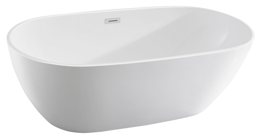 Aqualine DOURO volně stojící vana, 180x82cm, bílá