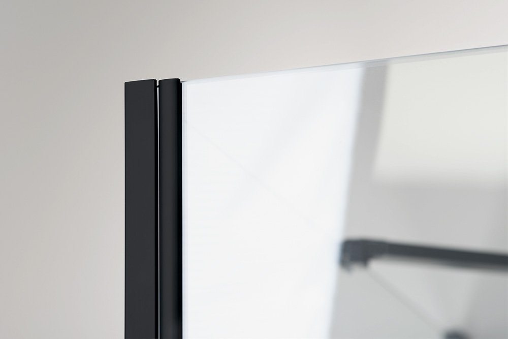 Polysan ZOOM BLACK čtvercový sprchový kout 900x900mm L/P varianta, detail těsnění