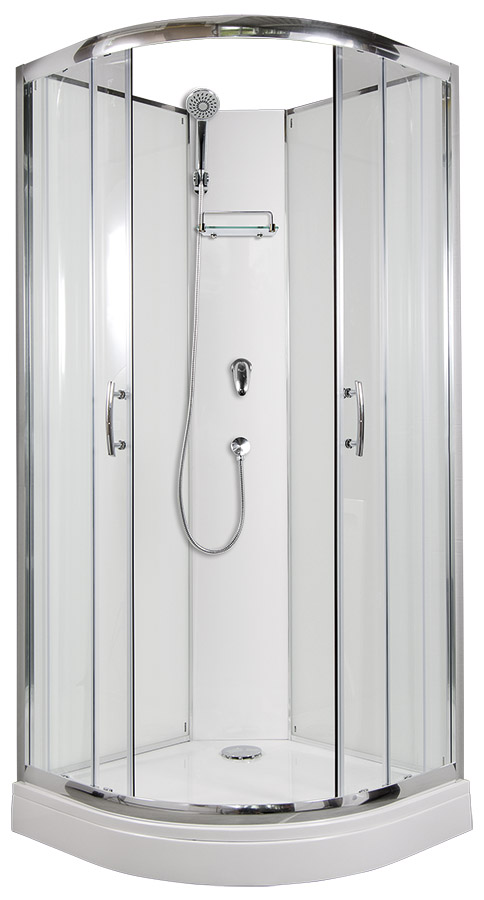 ARTTEC BRILIANT 90x90 cm - Sprchový box model 1 grape sklo