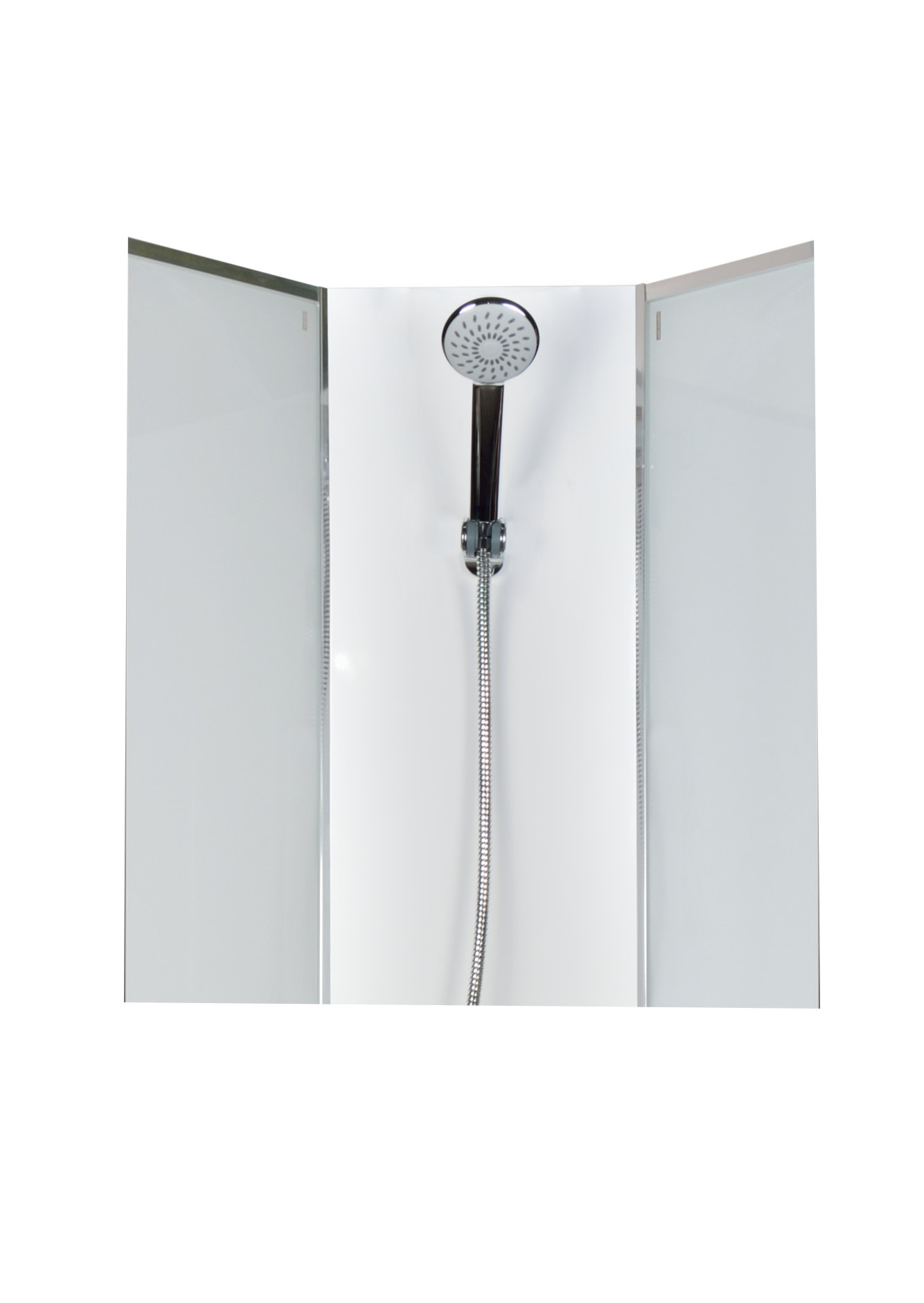 ARTTEC BRILIANT 90x90 cm - Sprchový box model 1 grape sklo, zadní panel