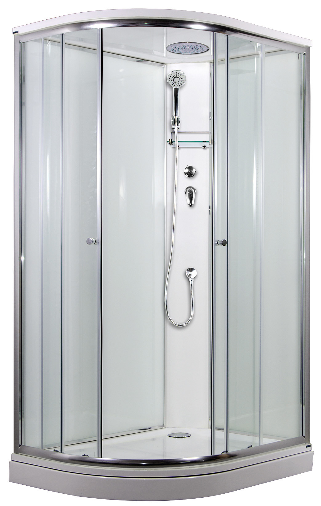 ARTTEC SIRIUS 120x90 cm - Sprchový box model 1 Strop čiré sklo pravá vanička