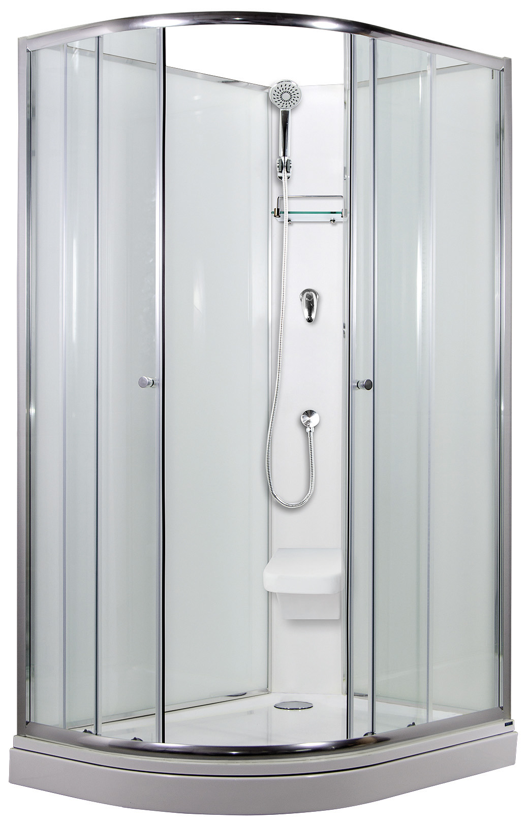 ARTTEC SIRIUS 120x90 cm - Sprchový box model 2 čiré sklo pravá vanička