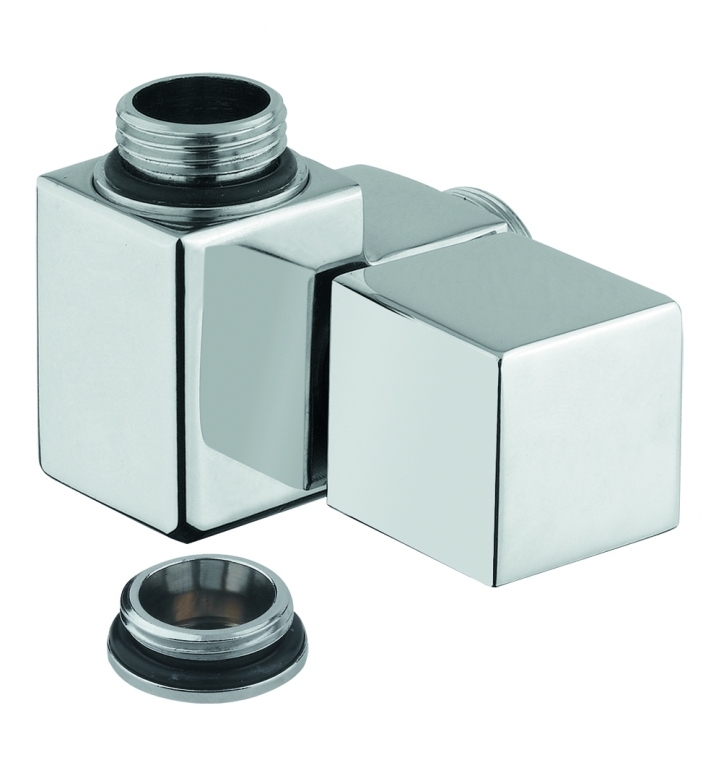 PMH připojovací sada CUBE-COM ventil chrom, detail, záběr 2