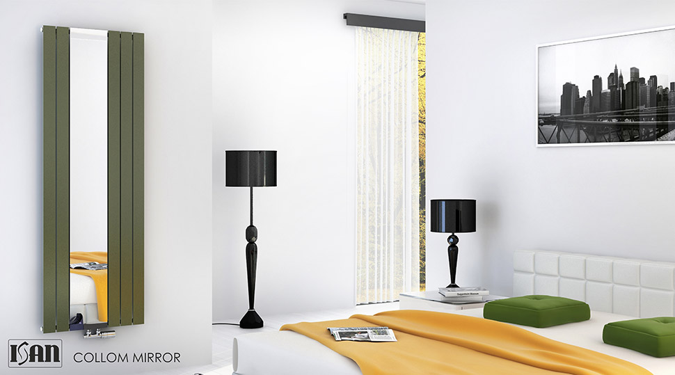 Isan Collom Mirror, v interiéru