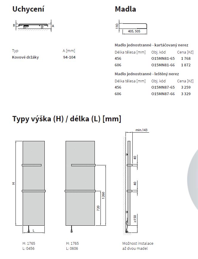Isan E-arte, technický nákres