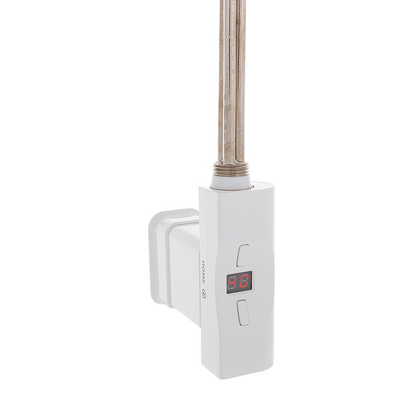 Hydronix Home Plus Eco BASIC, D-profil, topná tyč, barva bílá s vypínačem bez kabelu