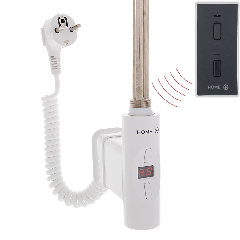 Hydronix Home Plus, O-profil, topná tyč, barva bílá s kabelem se zástrčkou