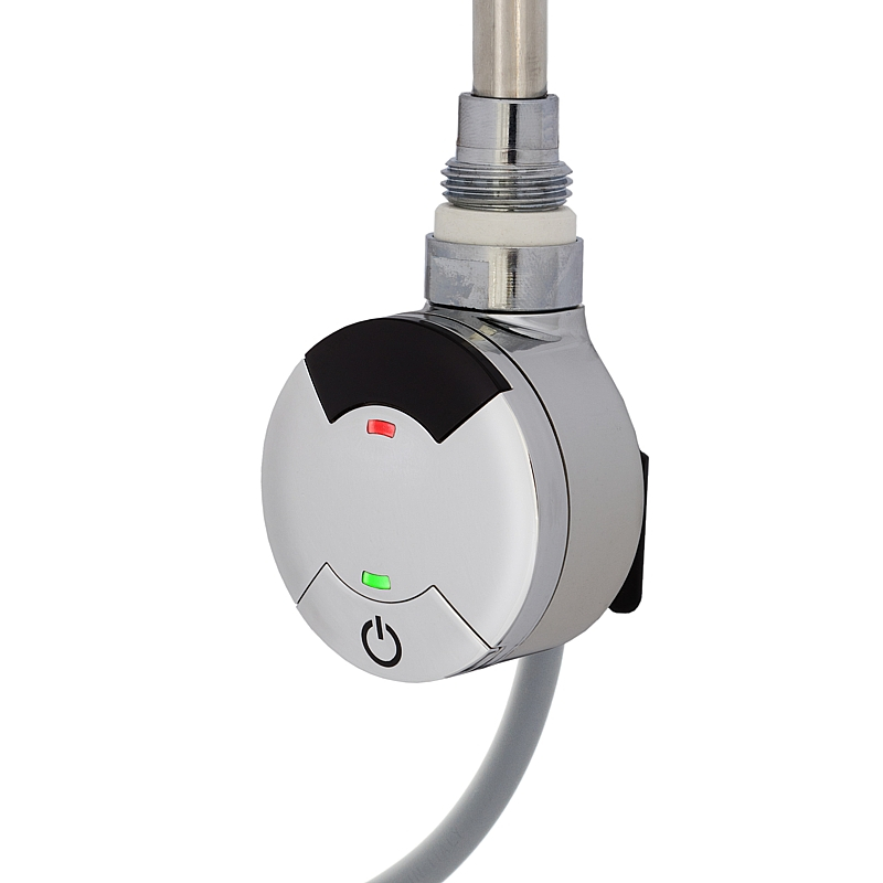 Hydronix Smart Plus program, topná tyč, detail, barva lesklý chrom