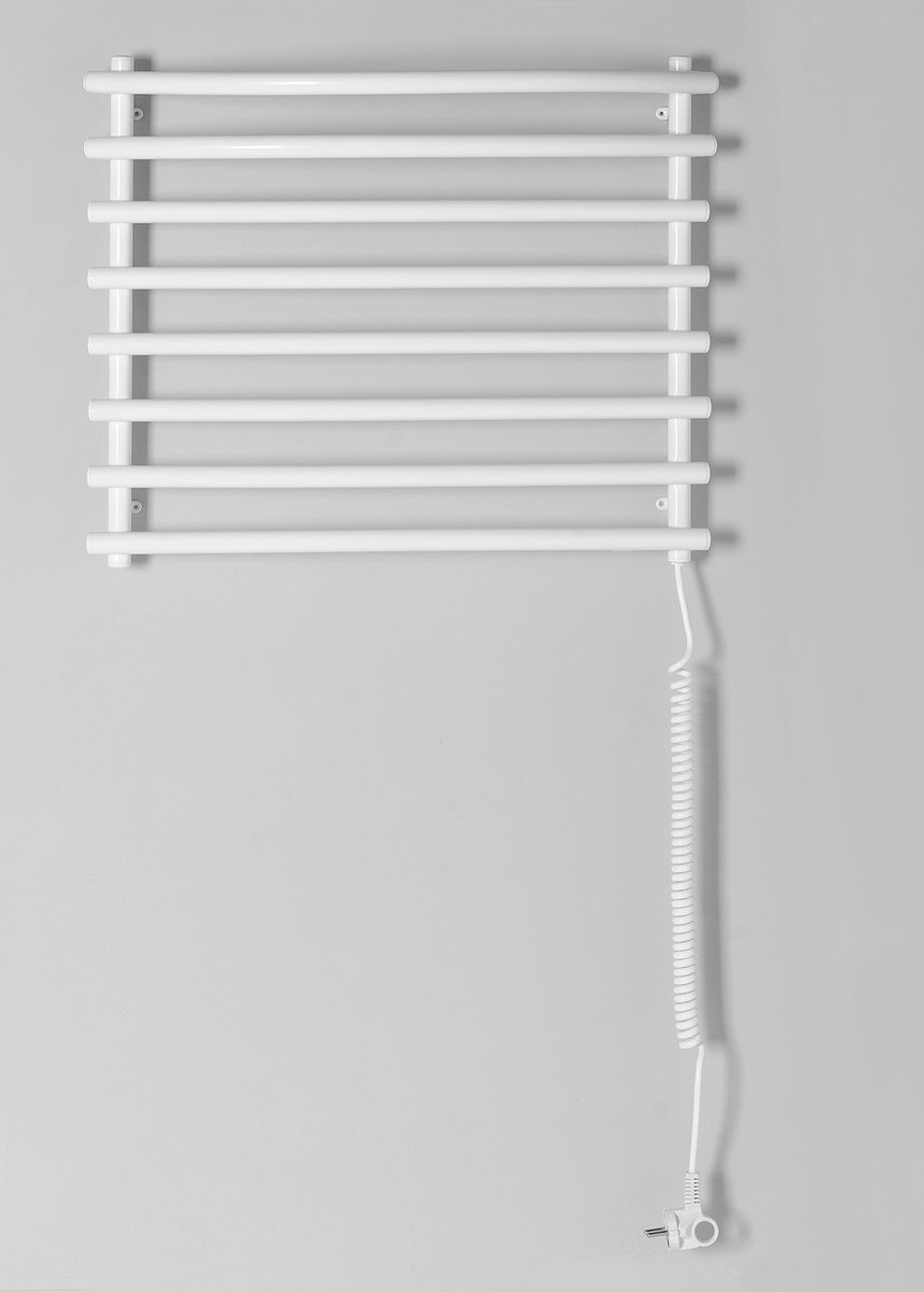 Aqualine SUCH elektrický sušák ručníků, 570x465mm, 72W, bílý, s přívodním kabelem