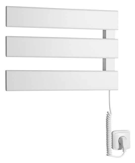 Aqualine ELVIS elektrický sušák ručníků 457x342x55 mm, 50 W, bílá