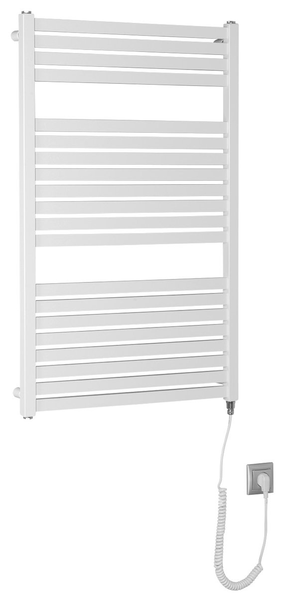 Aqualine TONDI-E elektrické otopné těleso rovné 600x970 mm, 400 W, bílá