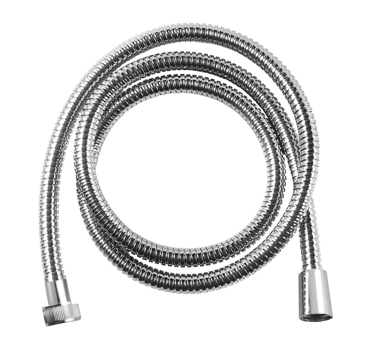 Aqualine FLEX kovová sprchová hadice, 150cm, chrom
