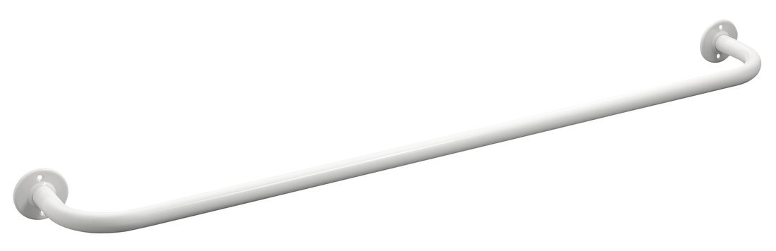 Aqualine WHITE LINE držák ručníků 800mm, bílá
