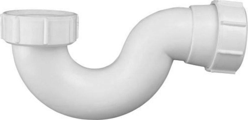 Aqualine Sifon s převlečnou matkou 6/4", výška 74mm
