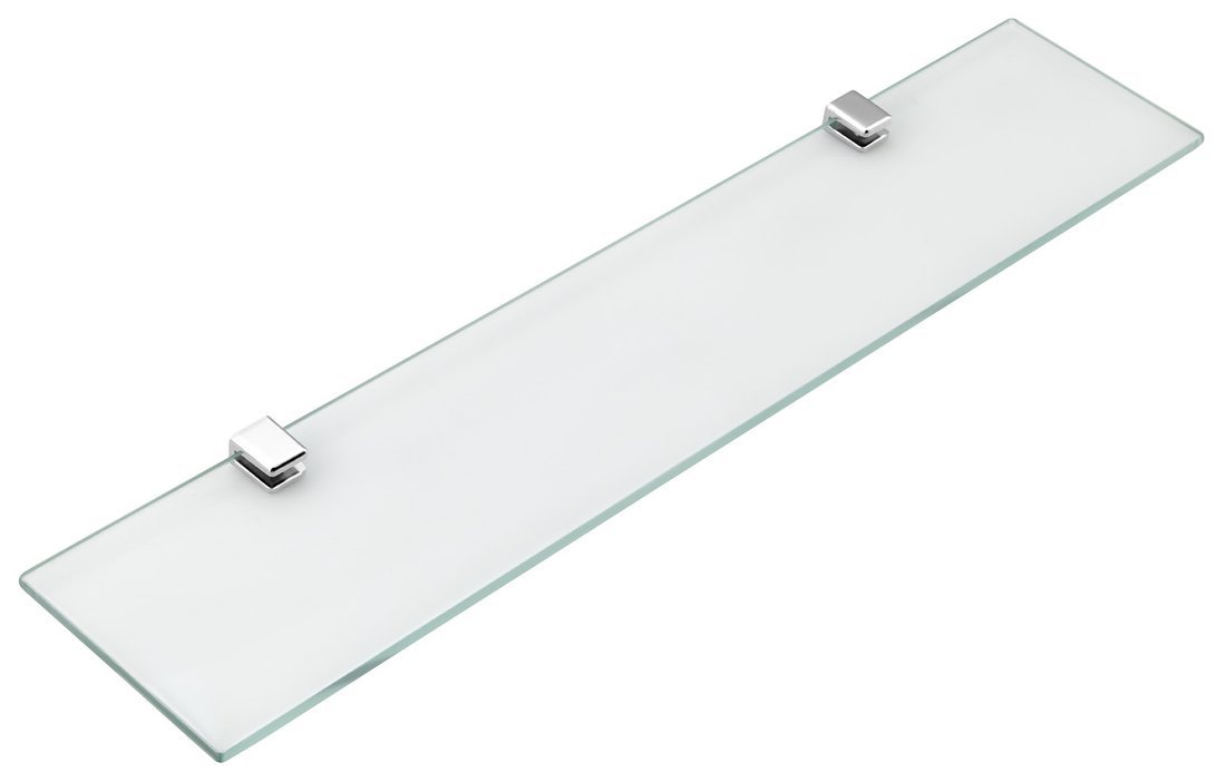 Aqualine SAMBA skleněná polička 500mm, chrom