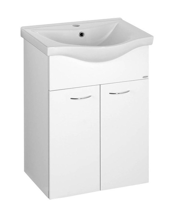 Aqualine KERAMIA FRESH umyvadlová skříňka 51,1x74x34cm, bílá