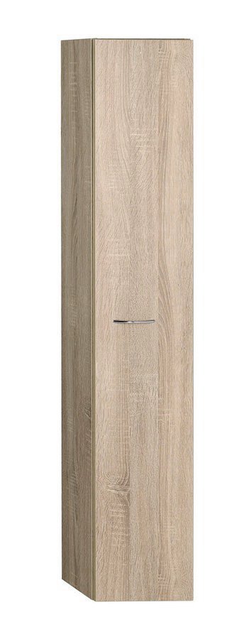 Aqualine ZOJA/KERAMIA FRESH skříňka vysoká 25x140x20cm, dub platin