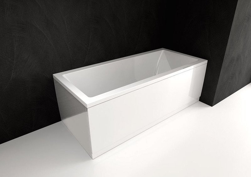 Polysan PLAIN panel boční 100x59cm, s panelem v koupelně 4