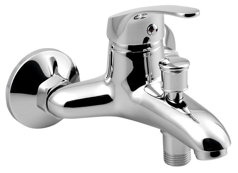 Aqualine AQUALINE 35 nástěnná vanová baterie, rozteč 100mm, chrom