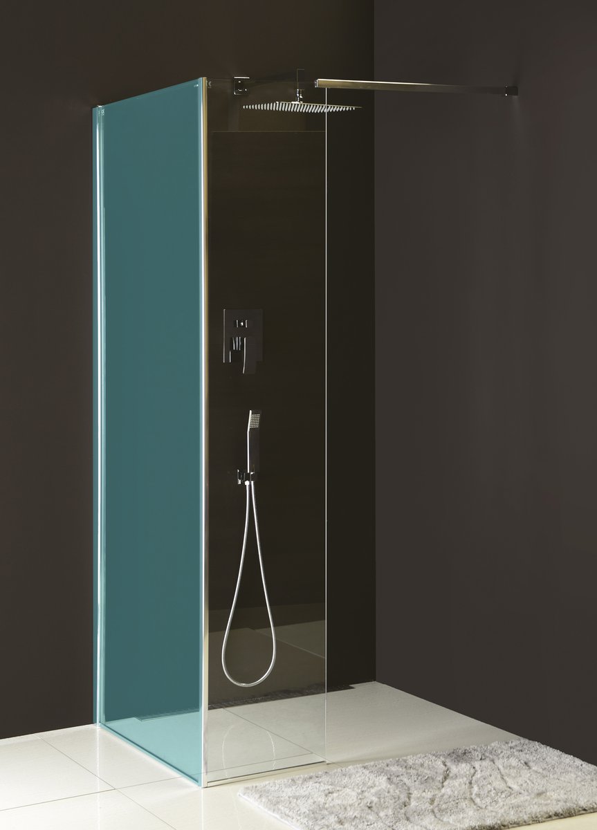Polysan MODULAR SHOWER pevný panel k instalaci na stěnu modulu MS2, 1000 mm, levý