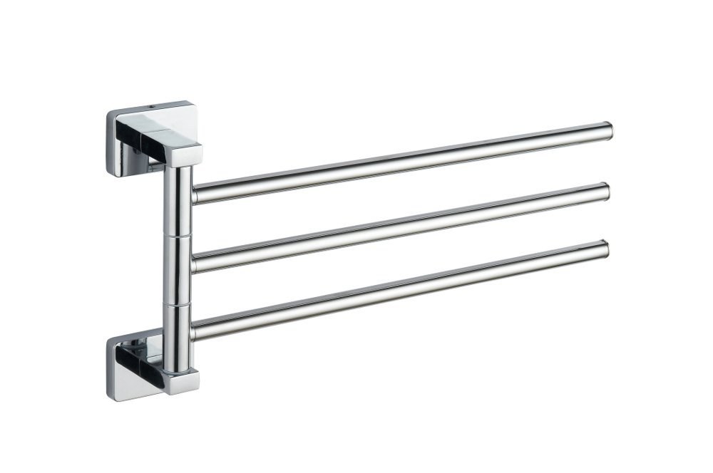 Aqualine APOLLO trojitý držák ručníků 350mm, chrom
