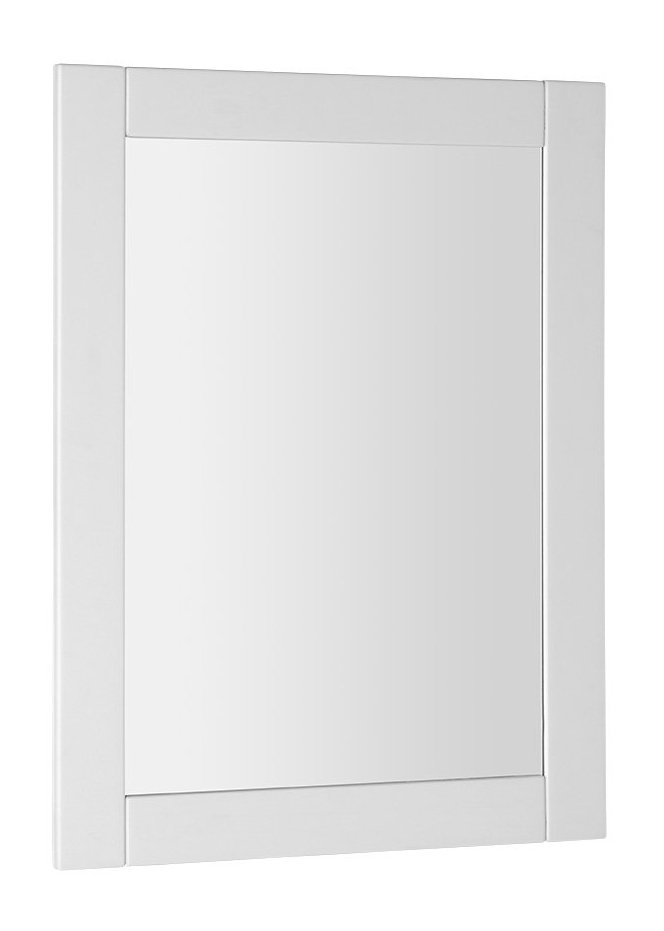 Aqualine FAVOLO zrcadlo v rámu 60x80cm, bílá mat