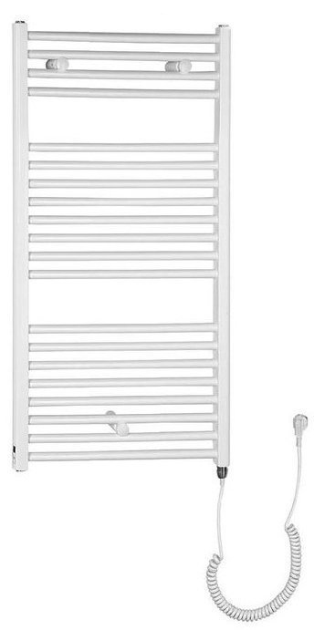 Aqualine DIRECT-E elektrické otopné těleso rovné 450x960 mm, 300 W, bílá