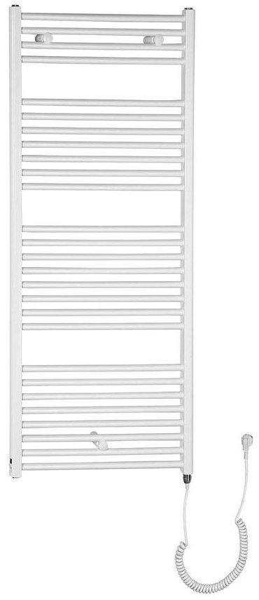 Aqualine DIRECT-E elektrické otopné těleso rovné 600x1320 mm, 600 W, bílá