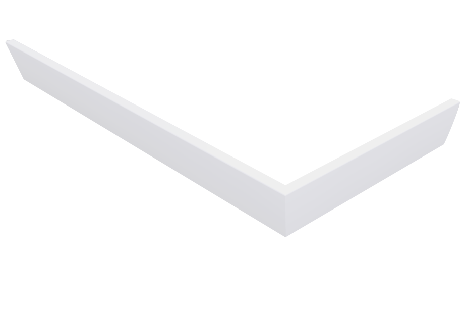 Polysan VARESA 120x80 rohový panel, levý