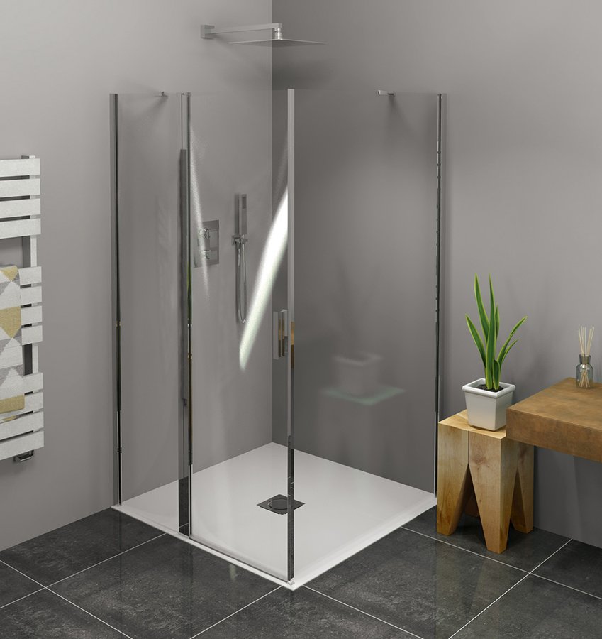 Polysan ZOOM čtvercový sprchový kout 900x900mm, L/P varianta