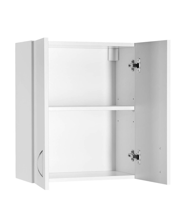 Aqualine SIMPLEX ECO závěsná skříňka 60x60x24cm, s otevřenými dvířky