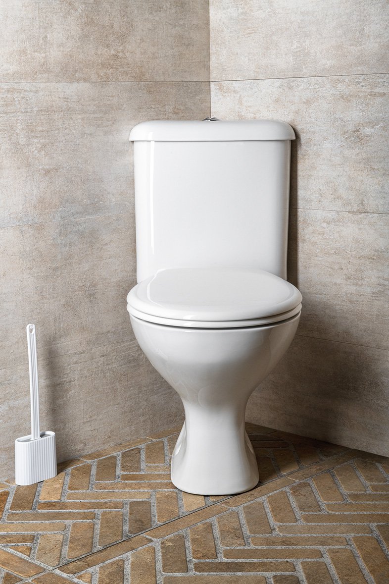 Aqualine CLIFTON rohové WC kombi, dvojtlačítko 3/6l, zadní odpad, bílá, v rohu koupelny 2