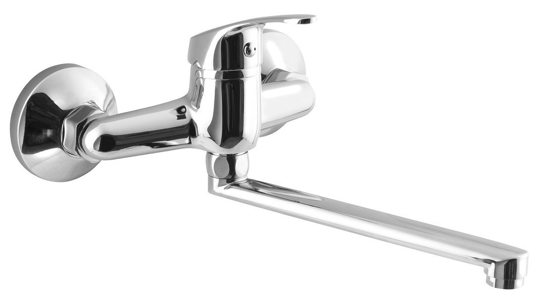 Aqualine AQUALINE 35 nástěnná baterie, ramínko ploché 220mm, chrom