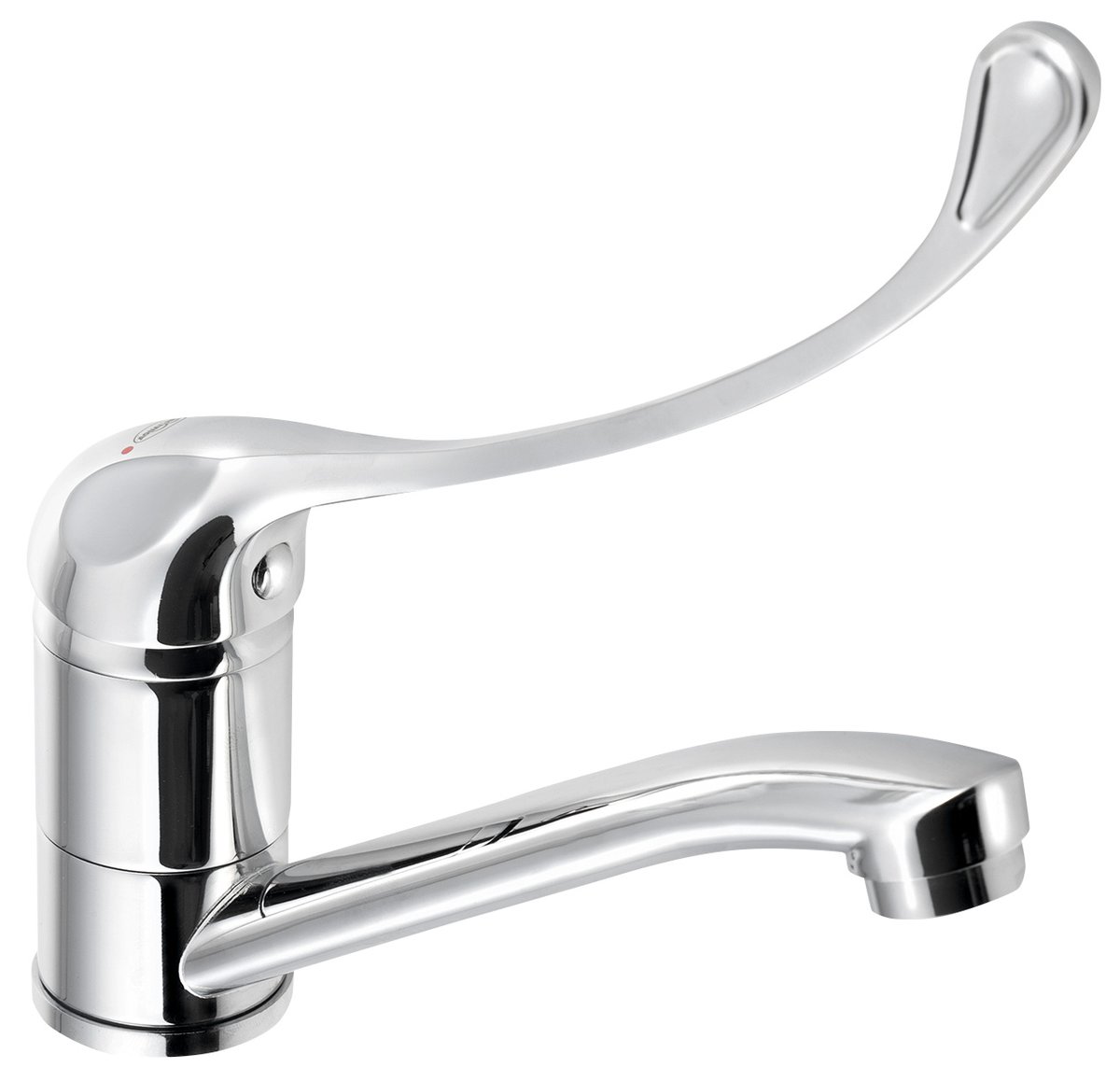 Aqualine AQUALINE 35 umyvadlová baterie s otočnou hubicí, lékařská páka, chrom