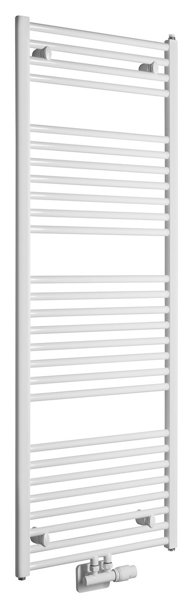 Aqualine DIRECT otopné těleso se středovým připojením, 450x1320 mm, bílá
