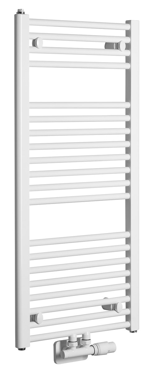 Aqualine DIRECT otopné těleso se středovým připojením 450x960 mm, bílá