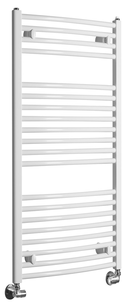 Aqualine ORBIT otopné těleso s bočním připojením 450x960 mm, bílá