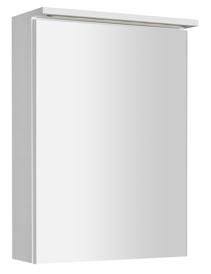 Aqualine KAWA STRIP galerka s LED osvětlením 50x70x22cm, bílá