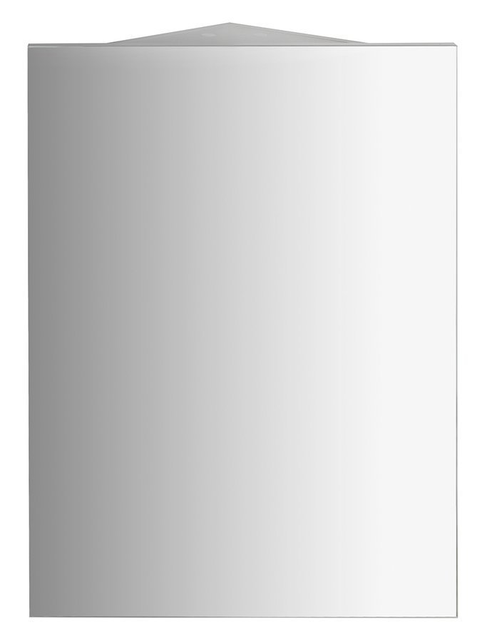 Aqualine ZOJA/KERAMIA FRESH rohová zrcadlová skříňka 37x72x37cm, bílá