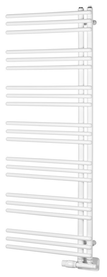 Aqualine POSEIDON otopné těleso 550x1340mm, bílá, pohled zepředu