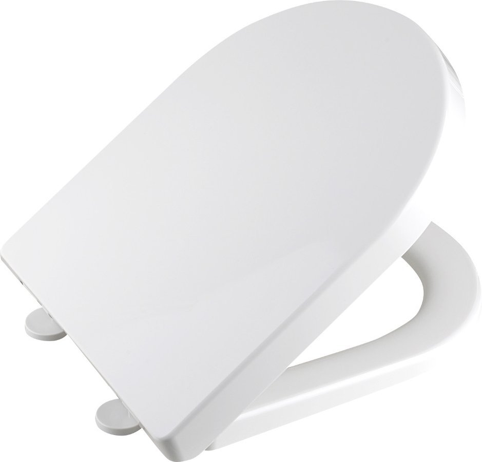 Aqualine DONA WC sedátko, Soft Close, Easy Take, bílá