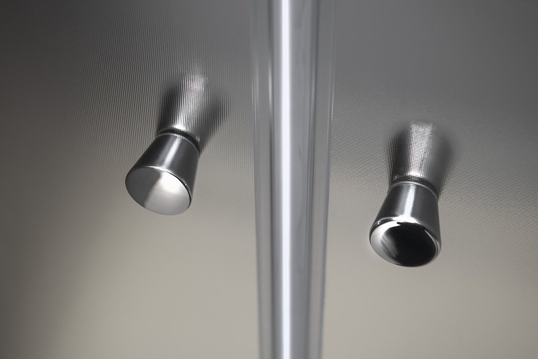 Aqualine PILOT otočné sprchové dveře dvojkřídlé 1000mm, detail madel dveří