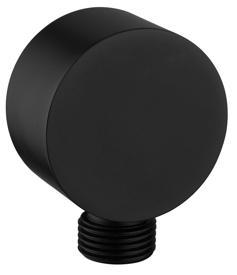 Aqualine Vývod sprchy, průměr 50mm, černá mat