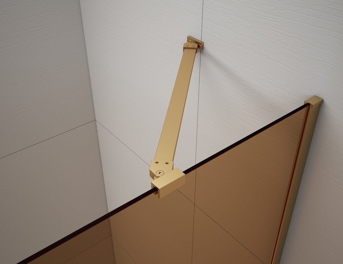 Polysan ESCA rohová vzpěra 900mm, zlato mat