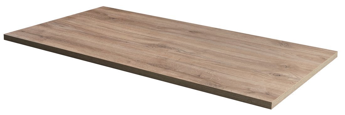 Aqualine ALTAIR deska pod umyvadlo 58x45,2cm, dub emporio