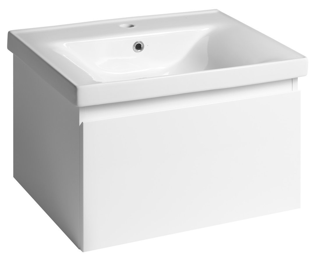 Aqualine ALTAIR umyvadlová skříňka 57x35x45cm, bílá