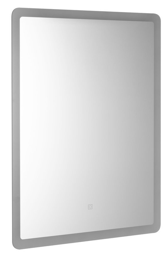 Aqualine FAGO zrcadlo s LED osvětlením 60x80cm, dotykový senzor, stmívatelné